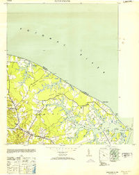 Sunnybank Virginia Historical topographic map, 1:24000 scale, 7.5 X 7.5 Minute, Year 1953
