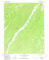 Sunrise Virginia Historical topographic map, 1:24000 scale, 7.5 X 7.5 Minute, Year 1961