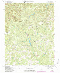 Supply Virginia Historical topographic map, 1:24000 scale, 7.5 X 7.5 Minute, Year 1968