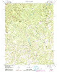 Supply Virginia Historical topographic map, 1:24000 scale, 7.5 X 7.5 Minute, Year 1968