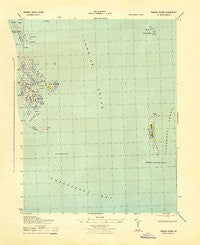 Tangier Island Virginia Historical topographic map, 1:31680 scale, 7.5 X 7.5 Minute, Year 1943