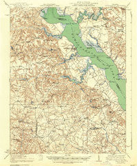 Tappahannock Virginia Historical topographic map, 1:62500 scale, 15 X 15 Minute, Year 1919