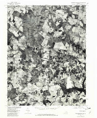 Thoroughfare Gap Virginia Historical topographic map, 1:24000 scale, 7.5 X 7.5 Minute, Year 1977