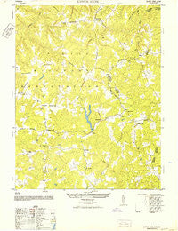 Upper Zion Virginia Historical topographic map, 1:24000 scale, 7.5 X 7.5 Minute, Year 1952