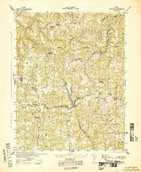 Upper Zion Virginia Historical topographic map, 1:31680 scale, 7.5 X 7.5 Minute, Year 1942