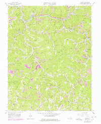 Vansant Virginia Historical topographic map, 1:24000 scale, 7.5 X 7.5 Minute, Year 1963