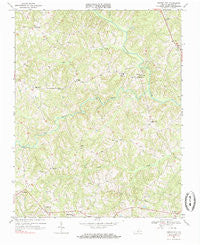 Vernon Hill Virginia Historical topographic map, 1:24000 scale, 7.5 X 7.5 Minute, Year 1968