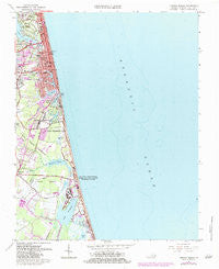 Virginia Beach Virginia Historical topographic map, 1:24000 scale, 7.5 X 7.5 Minute, Year 1965