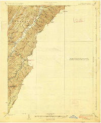 Warm Springs Virginia Historical topographic map, 1:62500 scale, 15 X 15 Minute, Year 1926