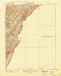 Warm Springs Virginia Historical topographic map, 1:62500 scale, 15 X 15 Minute, Year 1926