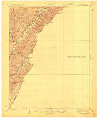 Warm Springs Virginia Historical topographic map, 1:62500 scale, 15 X 15 Minute, Year 1926