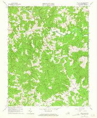 White Plains Virginia Historical topographic map, 1:24000 scale, 7.5 X 7.5 Minute, Year 1963