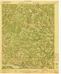 White Plains Virginia Historical topographic map, 1:62500 scale, 15 X 15 Minute, Year 1920