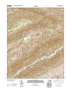 White Gate Virginia Historical topographic map, 1:24000 scale, 7.5 X 7.5 Minute, Year 2013