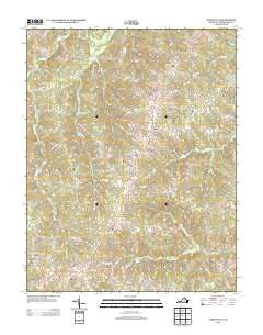Whiteville Virginia Historical topographic map, 1:24000 scale, 7.5 X 7.5 Minute, Year 2013