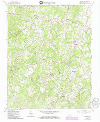 Whitmell Virginia Historical topographic map, 1:24000 scale, 7.5 X 7.5 Minute, Year 1965