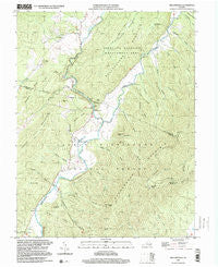 Williamsville Virginia Historical topographic map, 1:24000 scale, 7.5 X 7.5 Minute, Year 1999