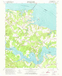 Wilton Virginia Historical topographic map, 1:24000 scale, 7.5 X 7.5 Minute, Year 1964