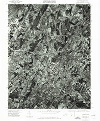 Winchester Virginia Historical topographic map, 1:24000 scale, 7.5 X 7.5 Minute, Year 1972