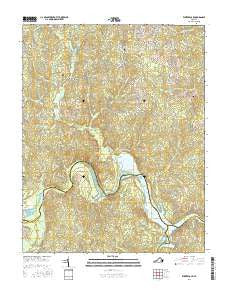Winterpock Virginia Current topographic map, 1:24000 scale, 7.5 X 7.5 Minute, Year 2016