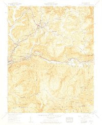 Wise Virginia Historical topographic map, 1:24000 scale, 7.5 X 7.5 Minute, Year 1957