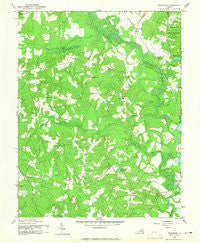 Woodford Virginia Historical topographic map, 1:24000 scale, 7.5 X 7.5 Minute, Year 1942
