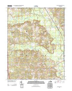 Woodford Virginia Historical topographic map, 1:24000 scale, 7.5 X 7.5 Minute, Year 2013