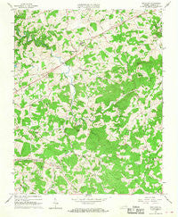 Woodlawn Virginia Historical topographic map, 1:24000 scale, 7.5 X 7.5 Minute, Year 1965