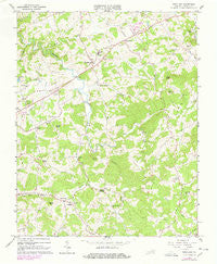 Woodlawn Virginia Historical topographic map, 1:24000 scale, 7.5 X 7.5 Minute, Year 1965