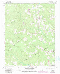 Yale Virginia Historical topographic map, 1:24000 scale, 7.5 X 7.5 Minute, Year 1966