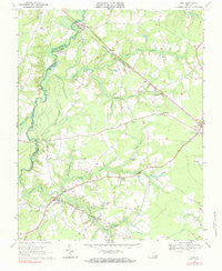 Zuni Virginia Historical topographic map, 1:24000 scale, 7.5 X 7.5 Minute, Year 1969