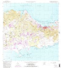 Christiansted Virgin Islands Historical topographic map, 1:24000 scale, 7.5 X 7.5 Minute, Year 1958