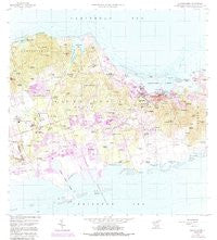 Christiansted Virgin Islands Historical topographic map, 1:24000 scale, 7.5 X 7.5 Minute, Year 1958