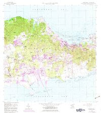 Christiansted Virgin Islands Historical topographic map, 1:24000 scale, 7.5 X 7.5 Minute, Year 1958