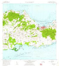 Christiansted Virgin Islands Historical topographic map, 1:24000 scale, 7.5 X 7.5 Minute, Year 1958