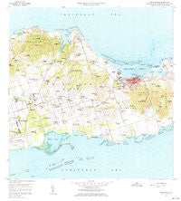 Christiansted Virgin Islands Historical topographic map, 1:24000 scale, 7.5 X 7.5 Minute, Year 1958