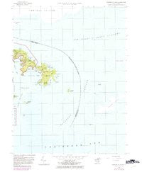 Eastern St. John Virgin Islands Historical topographic map, 1:24000 scale, 7.5 X 7.5 Minute, Year 1958