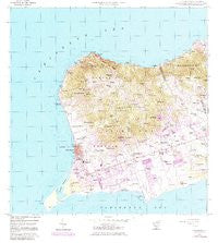 Frederiksted Virgin Islands Historical topographic map, 1:24000 scale, 7.5 X 7.5 Minute, Year 1958