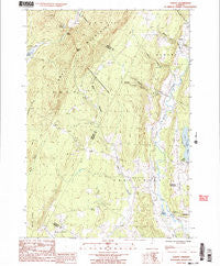Albany Vermont Historical topographic map, 1:24000 scale, 7.5 X 7.5 Minute, Year 1986