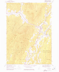 Arlington Vermont Historical topographic map, 1:24000 scale, 7.5 X 7.5 Minute, Year 1967