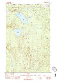 Averill Vermont Historical topographic map, 1:24000 scale, 7.5 X 7.5 Minute, Year 1989