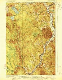 Averill Vermont Historical topographic map, 1:62500 scale, 15 X 15 Minute, Year 1929