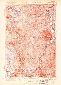 Averill Vermont Historical topographic map, 1:62500 scale, 15 X 15 Minute, Year 1953