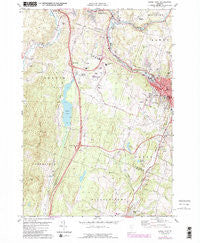 Barre West Vermont Historical topographic map, 1:24000 scale, 7.5 X 7.5 Minute, Year 1978