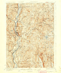 Bellows Falls New Hampshire Historical topographic map, 1:62500 scale, 15 X 15 Minute, Year 1930
