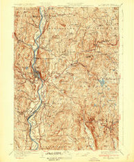 Bellows Falls New Hampshire Historical topographic map, 1:62500 scale, 15 X 15 Minute, Year 1930