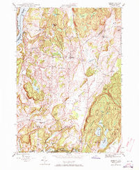 Benson Vermont Historical topographic map, 1:24000 scale, 7.5 X 7.5 Minute, Year 1946