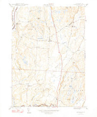 Benson Vermont Historical topographic map, 1:24000 scale, 7.5 X 7.5 Minute, Year 1948