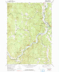 Bethel Vermont Historical topographic map, 1:24000 scale, 7.5 X 7.5 Minute, Year 1980