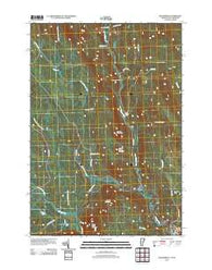 Bloomfield Vermont Historical topographic map, 1:24000 scale, 7.5 X 7.5 Minute, Year 2012